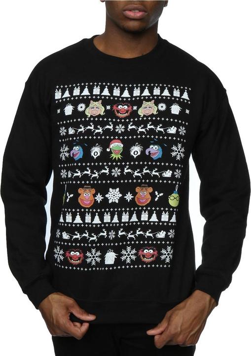 Produktbild Disney The Muppets Christmas Heads Sweatshirt (M)