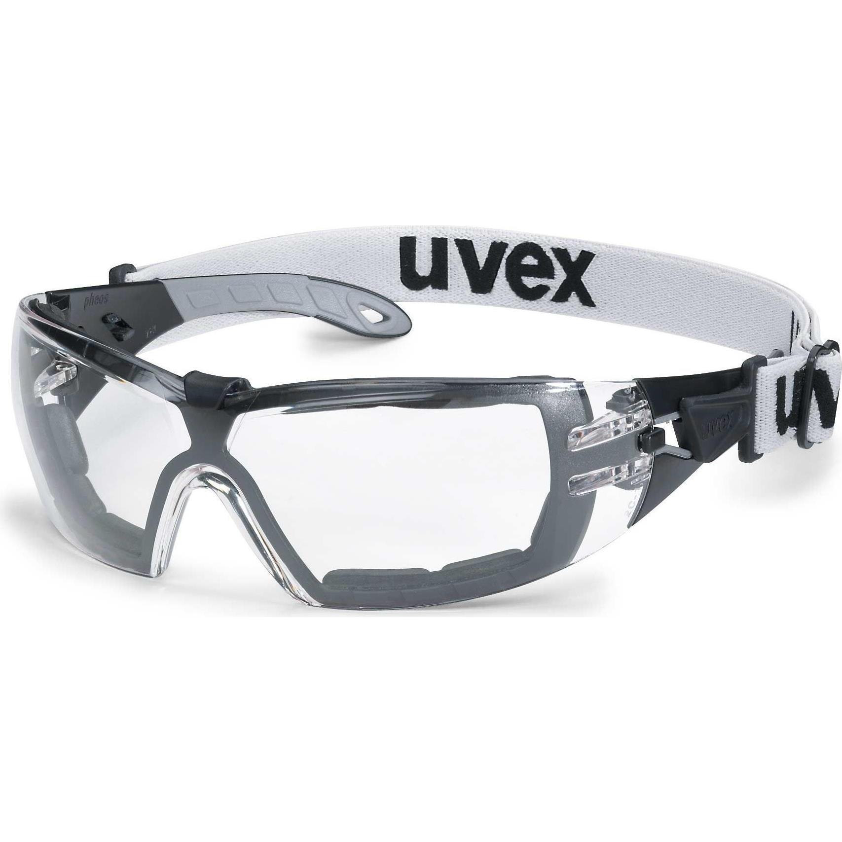 Uvex Safety, Schutzbrille + Gesichtsschutz, pheos guard