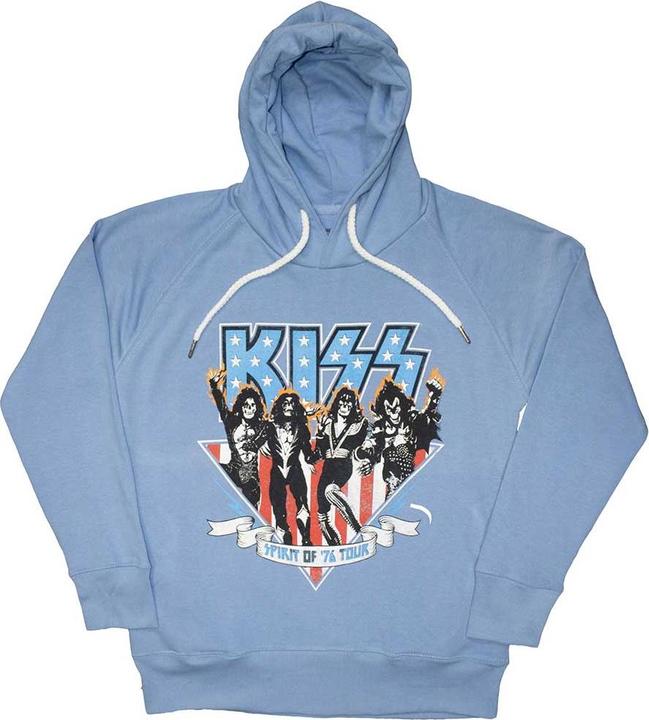 Immagine prodotto KISS Americana Felpa con Cappuccio Stampa posteriore Adulto Unisex (3XL)