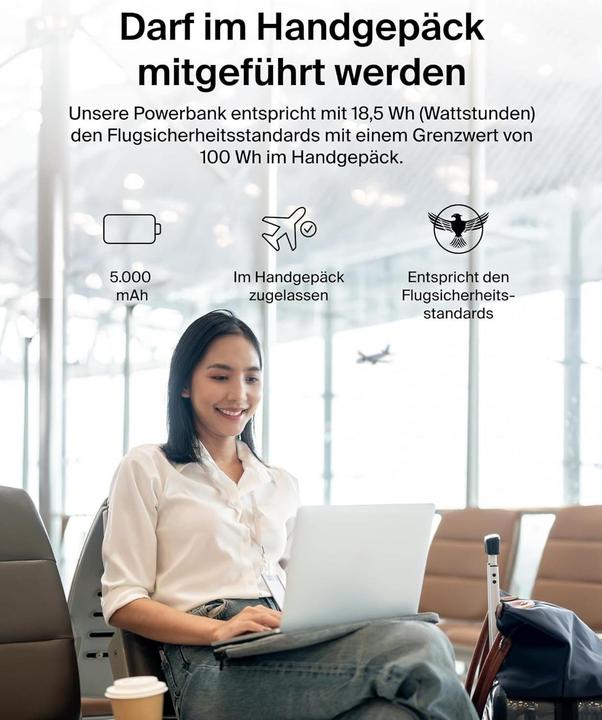 Productafbeelding Belkin Hybrid Wall Charger + Power Bank + Travel Adapter Kit (25 W, 18.50 Wh)