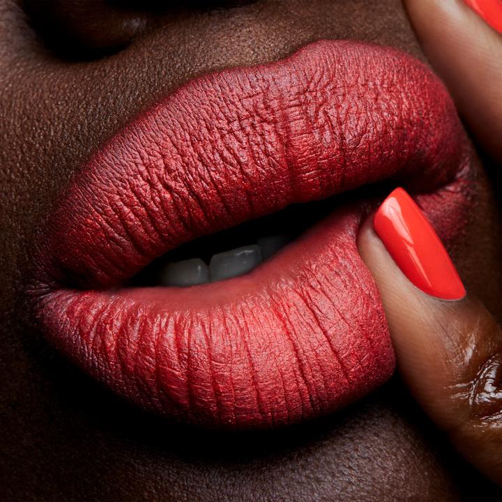 Produktbild MAC Cosmetics Powder Kiss Lipstick (Mandarin O)