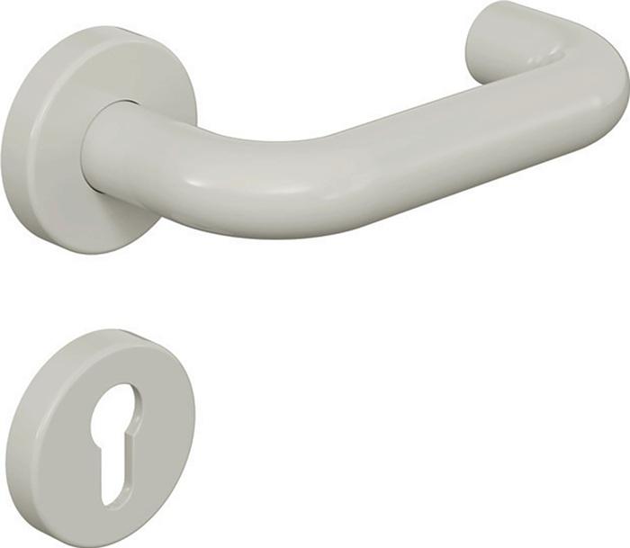 Actual product image Hewi Rosette set 111R01.130 plastic 97 round PZ DIN left / right D/D (Door set)