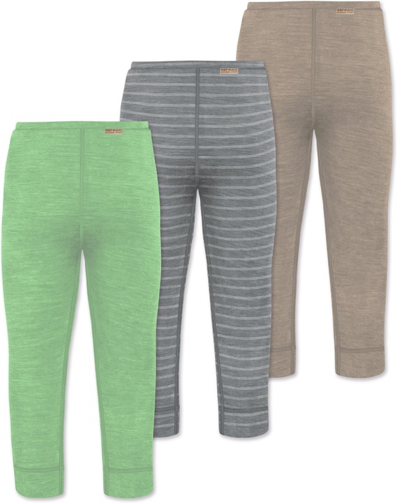 Immagine prodotto Normani Confezione da 3 pantaloni baby merino "Tihoi" - 9509 (74)