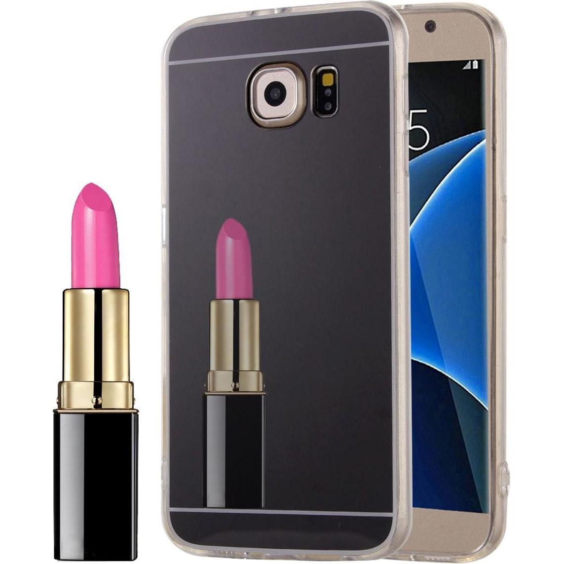 König Design Handyhülle für Samsung Galaxy S7 Schutzcase Backcover Bumper Etuis Case Schwarz (Samsung Galaxy S7), Smartp...