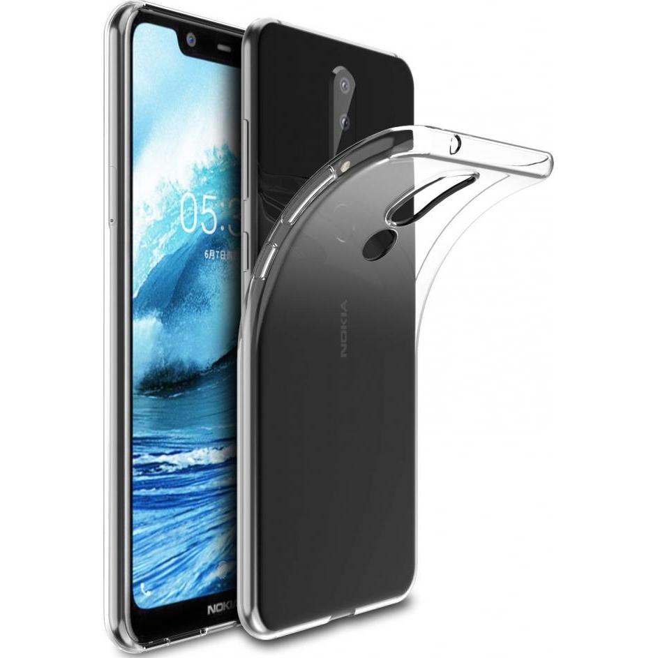 Screenguard Nokia 5.1 Plus Flexible TPU Clear Case (Nokia 5.1 Plus), Smartphone Hülle, Transparent