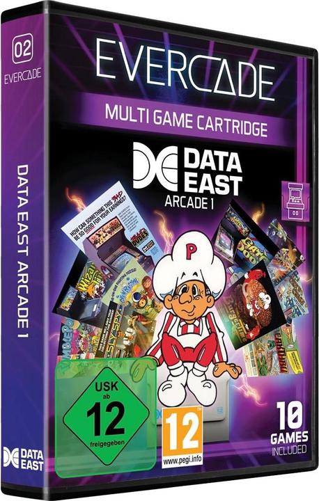Produktbild Blaze Evercade Data East Arcade Cartridge 1 (Evercade, EN)