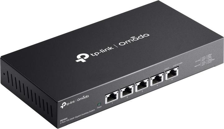 Image du produit TP-Link OMADA 5-PORT 10G MULTI-GIGABIT DESKTOP SWITCH PORT : 5X 10G RJ45 (5 Ports)