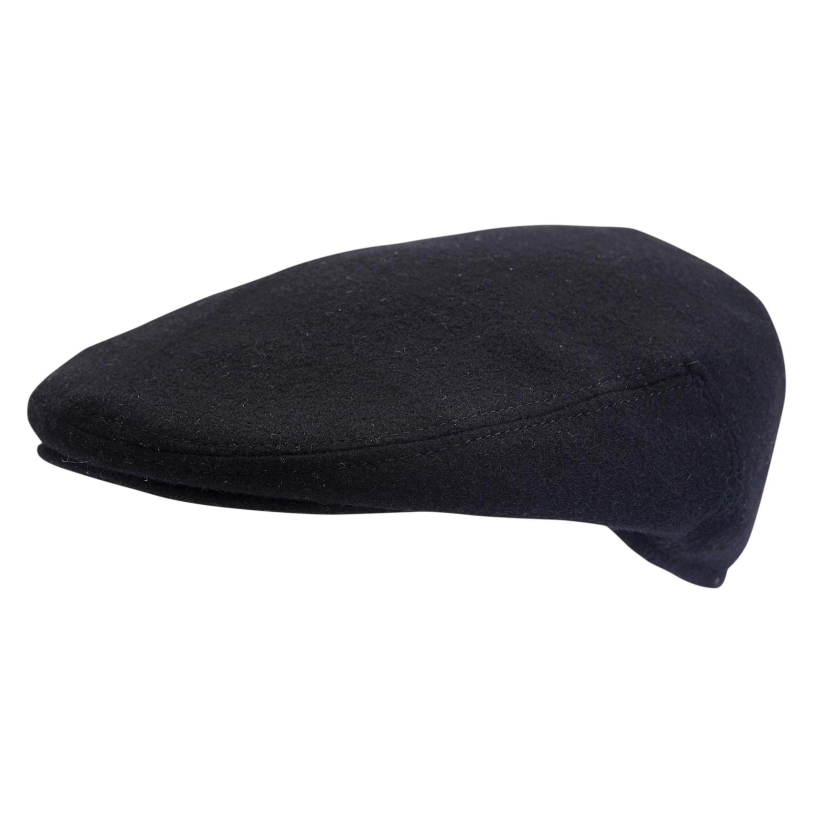 Horka, Unisex, Mütze, Tweed-Barett, Schwarz, (One Size)