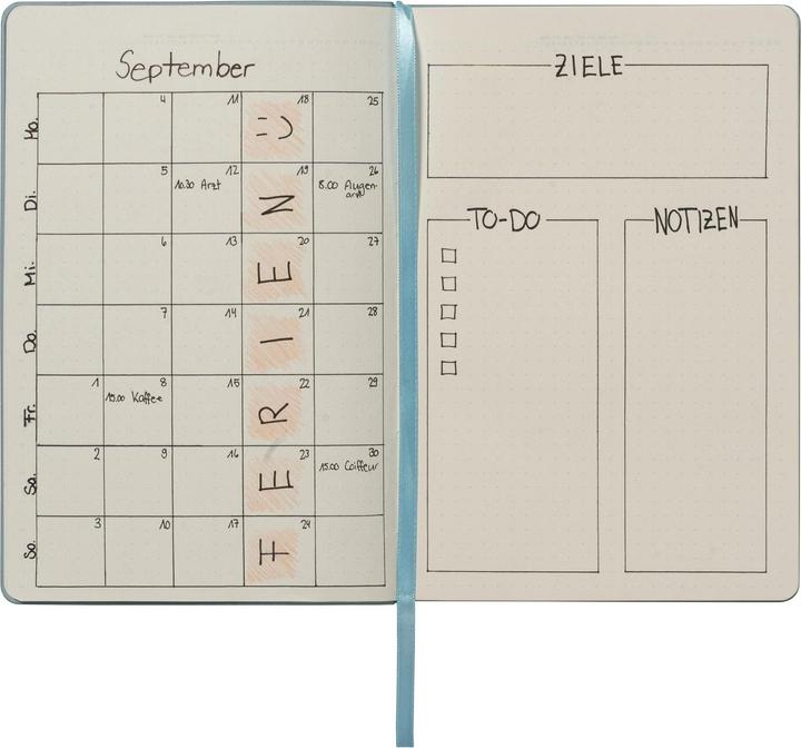 Actual product image Kolma Smooth A5 dotted pink notebook (A5, Dotted, Soft cover)