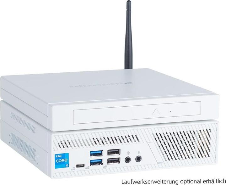 Actual product image Bluechip BUSINESSline S3137 *white* Intel® Core™ i3 Prozessor 14100 / bis zu 4.70 GHz, Windows 11 Pro, Intel (500 GB, 8 GB, Intel Core i3-14100)