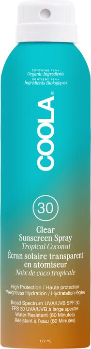 Productafbeelding Coola Suncare Classic Spray Tropical Coconut (Zonnebrandspray, SPF 30, 177 ml)