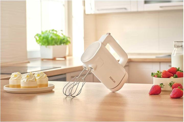 Produktbild Sencor Elektrischer Handmixer, draadloos, 8 Geschwindigkeiten, digitales Display, USB-C aufladbar