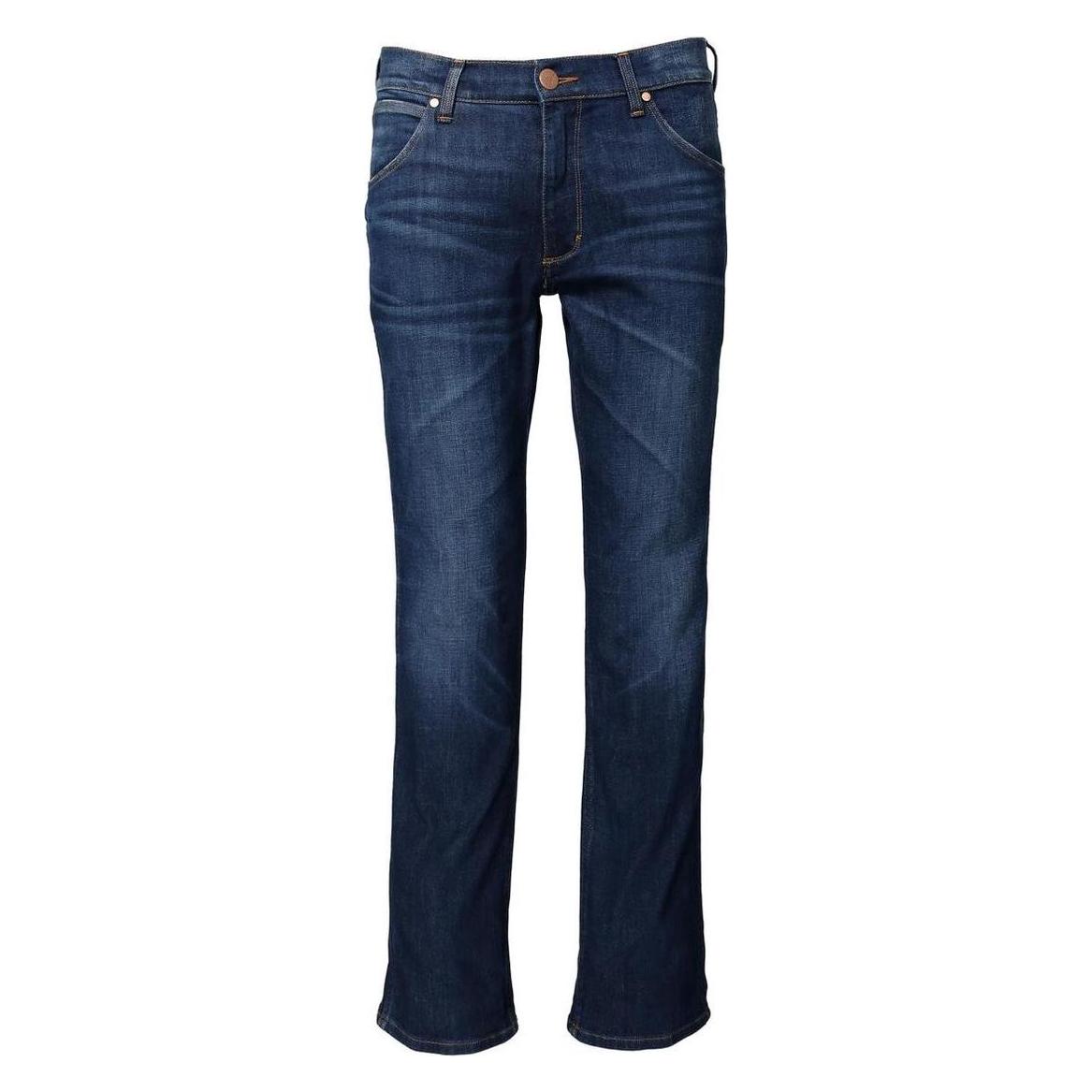 Wrangler, Mannen, Jeans, Greensboro, Blauw, (W34/L32)