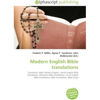 Modern English Bible translations, Sachbücher