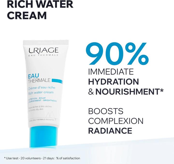 Actual product image Uriage Rich Water Cream (40 ml)