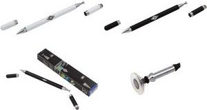 Immagine prodotto Wedo Stilo universale 3 in 1, stilo bianco, biro e punta a disco in uno, - 1 pezzo