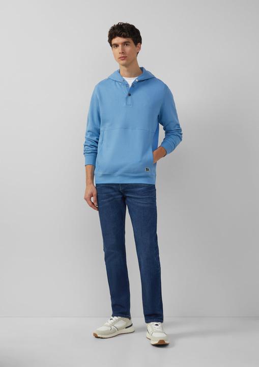 Actual product image S.Oliver Sweatshirt Strukturierter Hoodie mit Druckknöpfen und Kängurutasche (XXL)