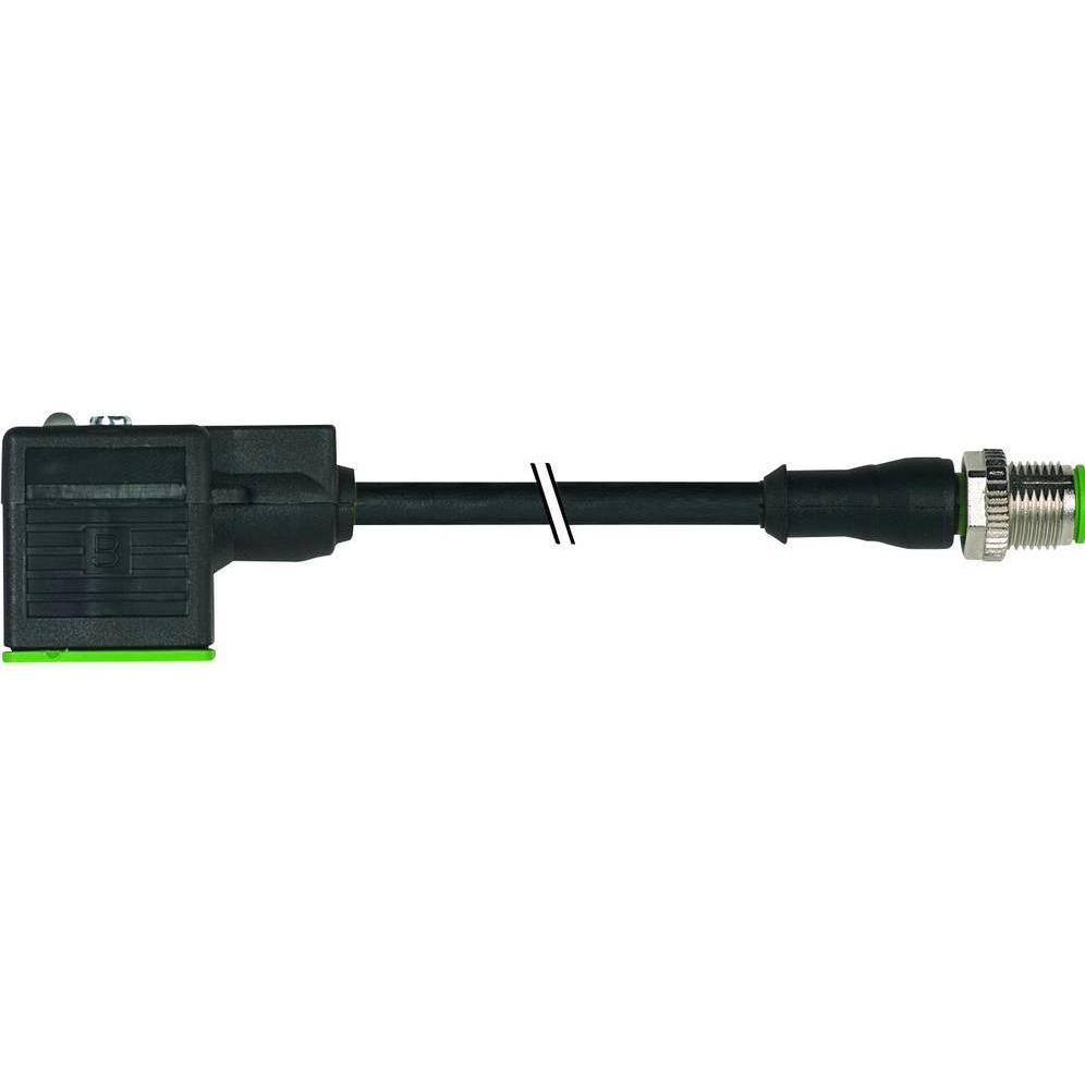 Murr Elektronik Ventilstecker Schwarz 7000-40881-6360500 Inhalt: 1 St., Elektronikkabel + Stecker, Schwarz