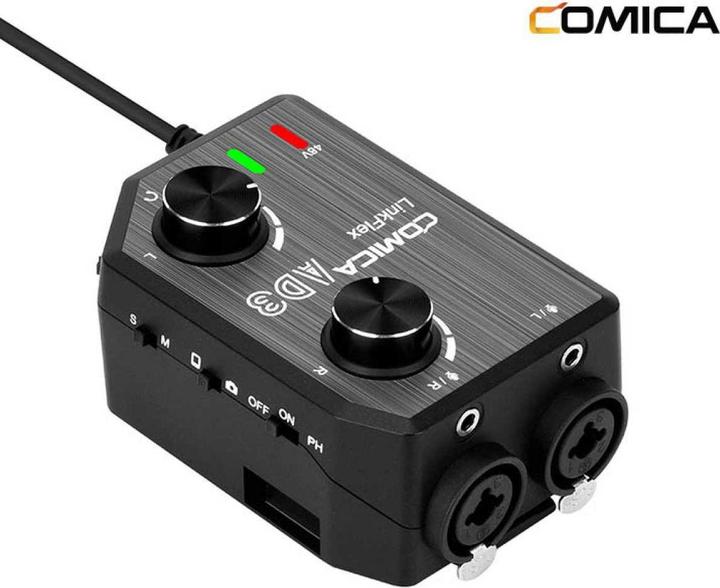 Actual product image Comica LinkFlex AD3 (3.5mm jack, 6.3mm jack)