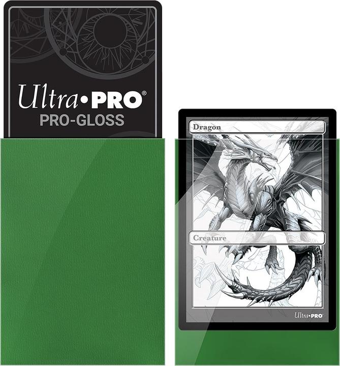 Actual product image Ultra Pro Green Deck Protector Standard