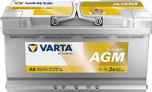 Produktbild Varta Silver Dynamic AGM (12 V, 95 Ah, 850 A)