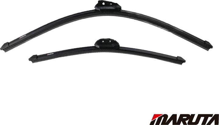 Produktbild Maruta Scheibenwischer SET 600 mm / 450 mm für Frontscheibe, Aero-dynamik optimierte Wischerblätter aus wa