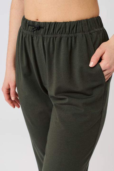 Actual product image Mandala Relaxed Fit Pants Dark Olive (M)