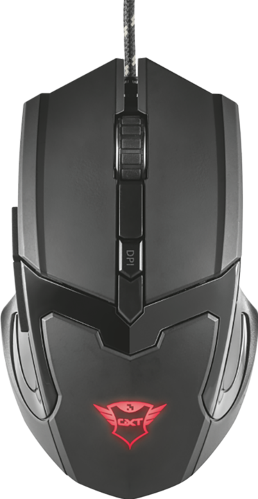 Actual product image Trust GXT 101 Mouse Ambidextrous USB Type-A 4800 DPI (Cable)