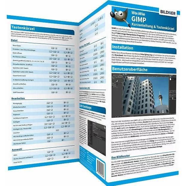 GIMP - Kurzanleitung & Tastenkürzel, Fachbücher von Ulrich Dorn