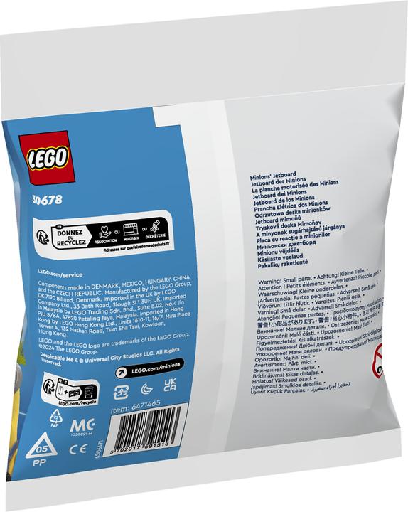 Immagine prodotto LEGO Jetboard dei Minions (30678, LEGO Minions)