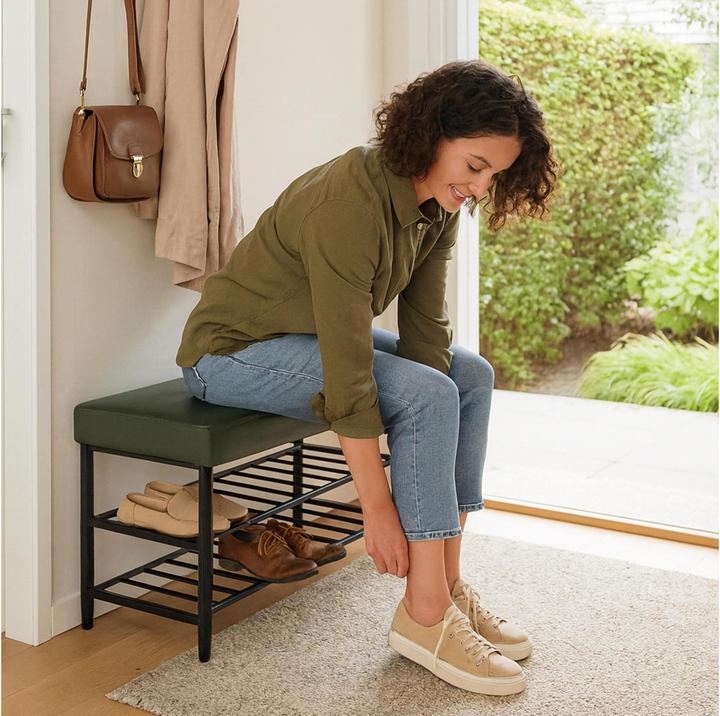 Produktbild Relaxdays Schuhbank (100 x 30 x 50 cm)