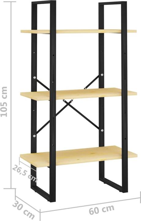 Actual product image vidaXL Standregal