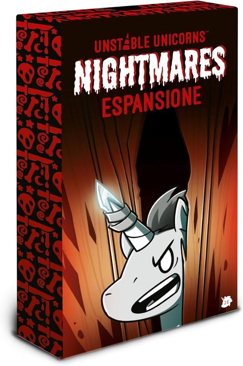 Actual product image Asmodée Unstable Unicorns - Nightmares (Expansion Pack) (Italian)
