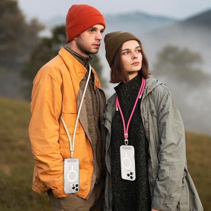 Produktbild Tech-Protect C7S Rope Crossbody Strap Leash - Beige