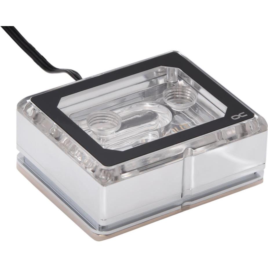 Thumbnail - Alphacool Eisblock XPX Aurora Pro CPU - Plexi Chrome Digital RGB, CPU Wasserkühler, Schwarz