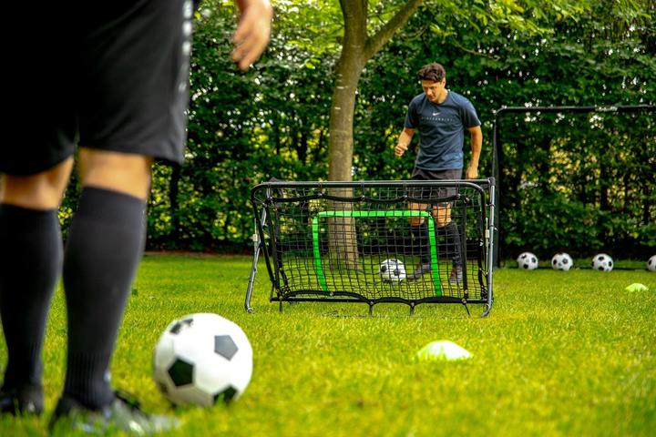 Actual product image Virtufit Rete da rimbalzo combinata - Kickback - 113 x 106 x 61 cm