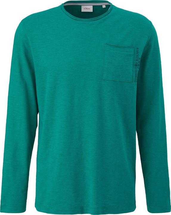 Produktbild s.Oliver T-Shirt Longsleeve mit aufgesetzter Brusttasche (M)