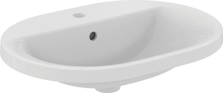 Actual product image Ideal Standard Connect Built-in washbasin oval 620mm E5040 (460 mm, 620 mm)