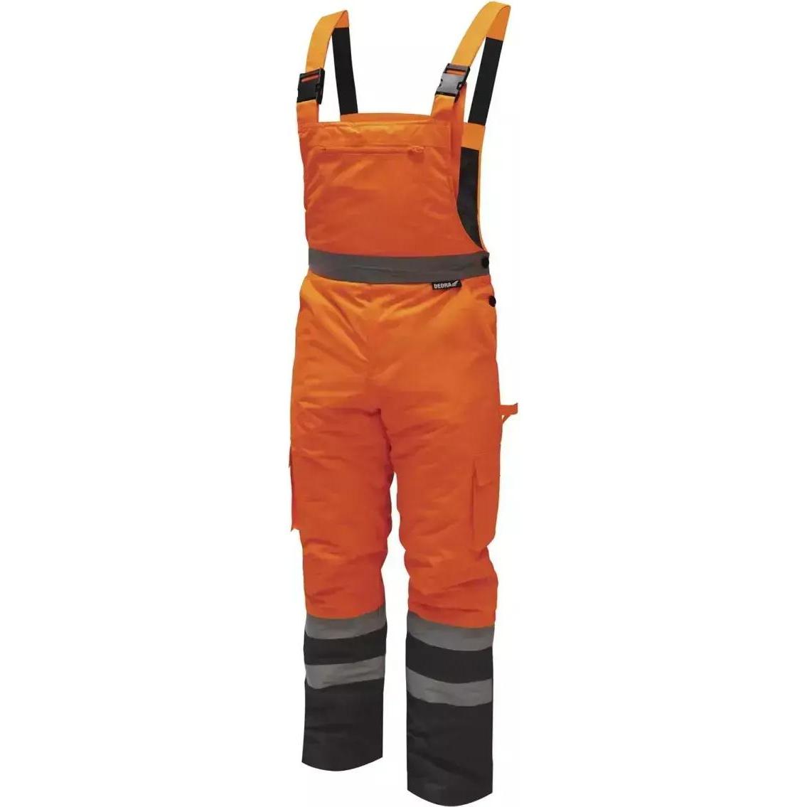 Dedra, Arbeitsjacke, isolierte reflektierende Latzhose Grösse S, orange (BH80SO2-S) (S)