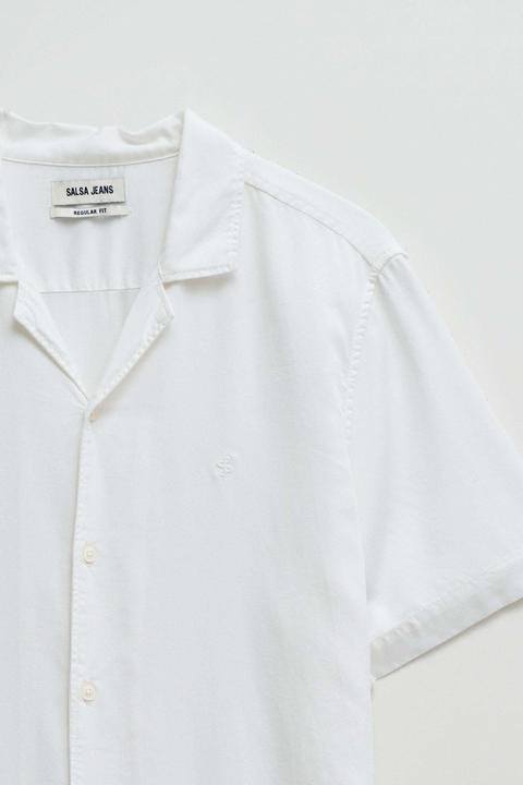 Immagine prodotto Salsa Jeans Kurzarmhemd Shirt Light Denim (M)