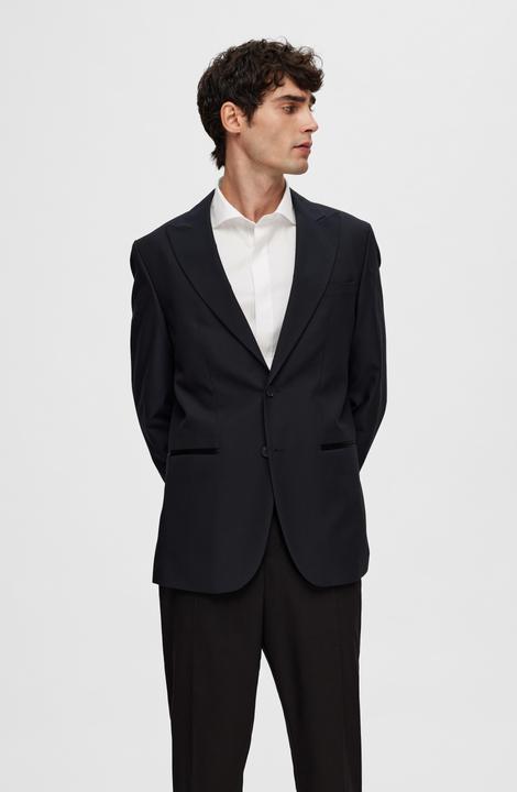 Actual product image Selected Jacquard blazer