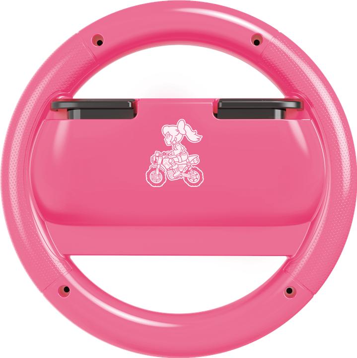 Produktbild HORI Mario Kart Wheel Attachment - Peach (Switch, Switch 2, Switch OLED)
