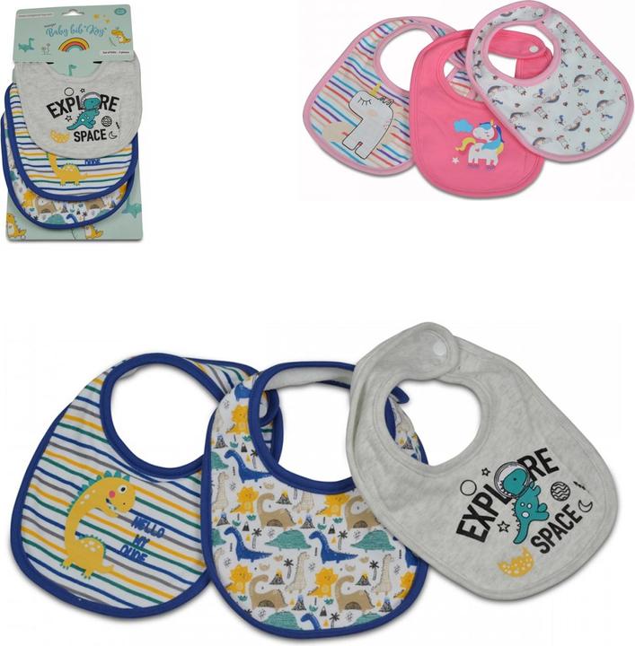 Cangaroo Set di 3 bavaglini Kay