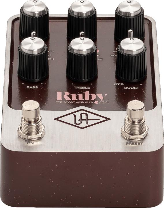 Actual product image Audio UAFX Ruby '63 Top Boost Amplifier - Guitar Effect (Guitar)