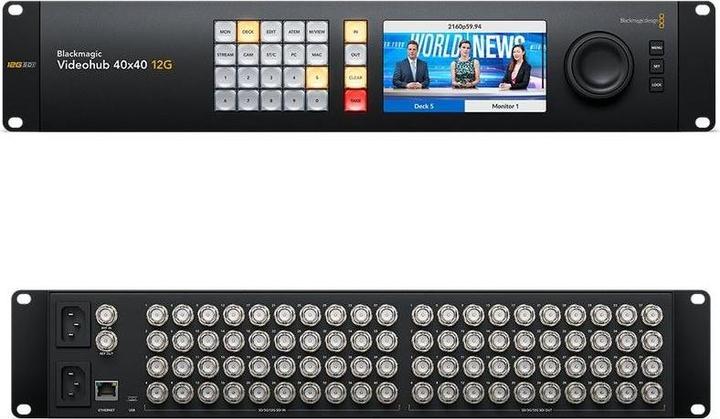 Produktbild Blackmagic Videohub 40x40 12G
