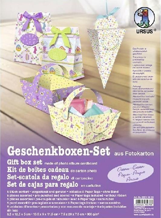 Image du produit Ursus Ensemble de paniers de Pâques (5 x, 1 x 25 x 33 cm)
