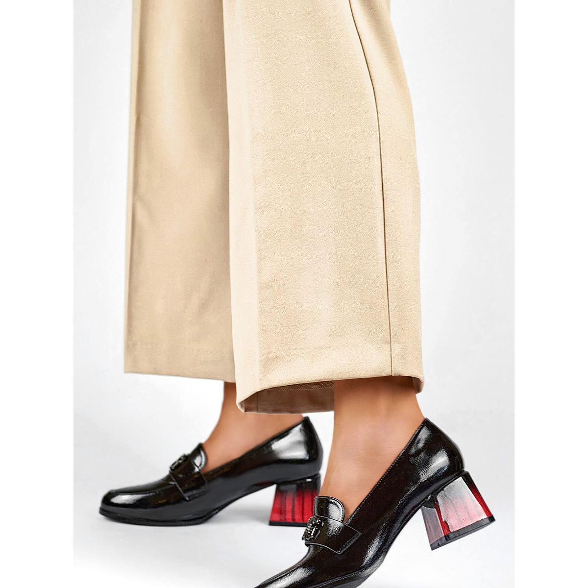 Primo, Damen, Pumps, Pumps mit Absatz, Schwarz, (38)