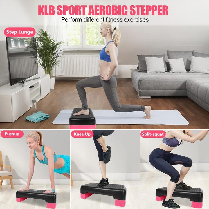Image du produit Funjepe Höhenverstellbarer Aerobic-Stepper