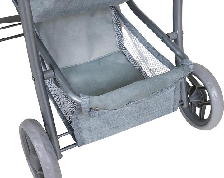 Actual product image Knorrtoys Puppenbuggy Liba Star Grey Pink