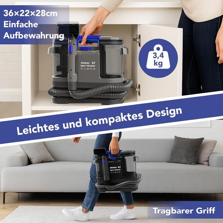 Produktbild Akitas X7 Waschsauger für Polster & Autositze
